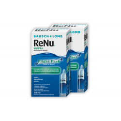 ReNu MultiPlus 2 x 100 ml - płyn wielofunkcyjny + pojemnik - wszystko w jednym